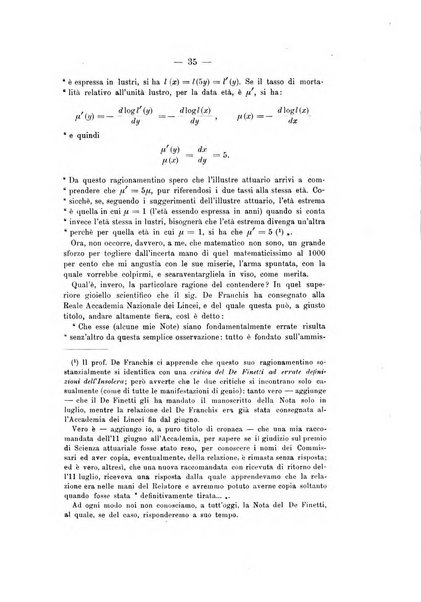 Giornale di matematica finanziaria rivista tecnica del credito e della previdenza