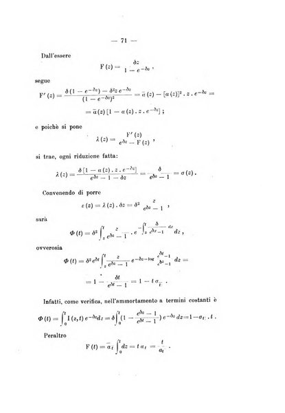 Giornale di matematica finanziaria rivista tecnica del credito e della previdenza