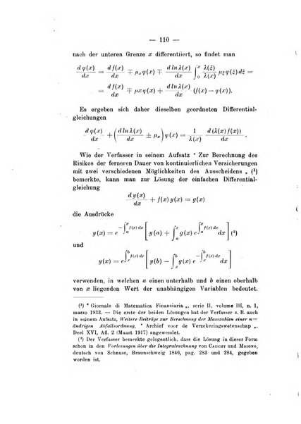 Giornale di matematica finanziaria rivista tecnica del credito e della previdenza