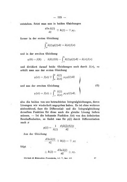 Giornale di matematica finanziaria rivista tecnica del credito e della previdenza