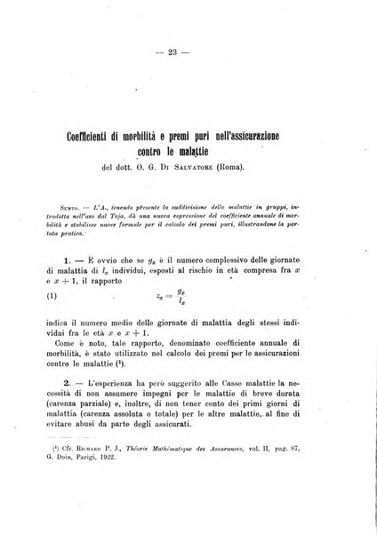 Giornale di matematica finanziaria rivista tecnica del credito e della previdenza