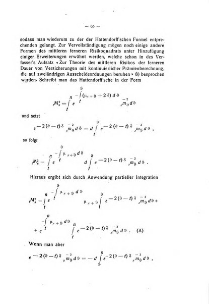 Giornale di matematica finanziaria rivista tecnica del credito e della previdenza