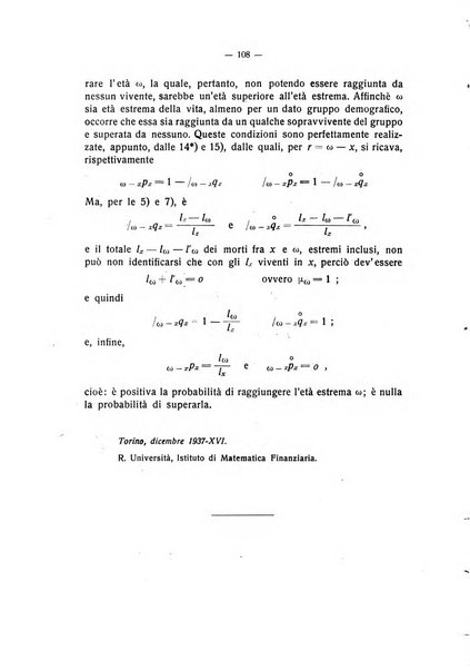 Giornale di matematica finanziaria rivista tecnica del credito e della previdenza