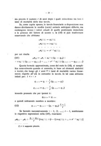 Giornale di matematica finanziaria rivista tecnica del credito e della previdenza