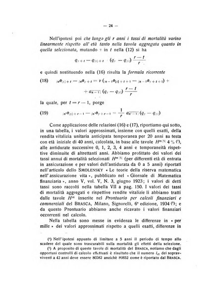 Giornale di matematica finanziaria rivista tecnica del credito e della previdenza