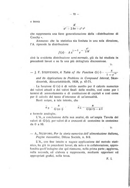 Giornale di matematica finanziaria rivista tecnica del credito e della previdenza