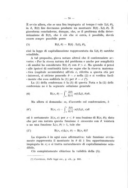 Giornale di matematica finanziaria rivista tecnica del credito e della previdenza