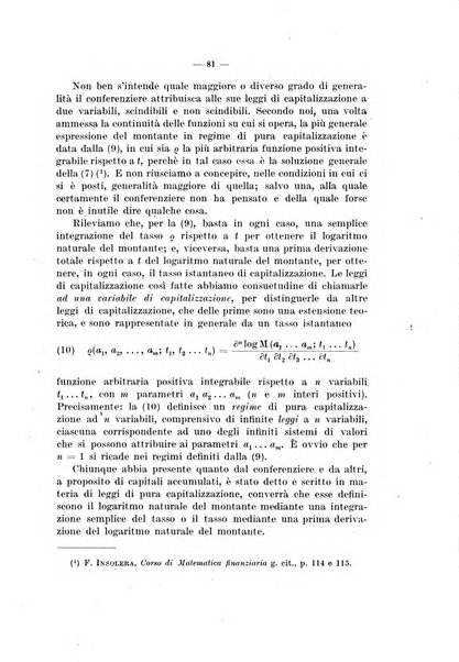 Giornale di matematica finanziaria rivista tecnica del credito e della previdenza