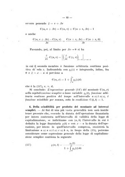 Giornale di matematica finanziaria rivista tecnica del credito e della previdenza