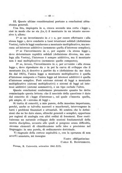 Giornale di matematica finanziaria rivista tecnica del credito e della previdenza