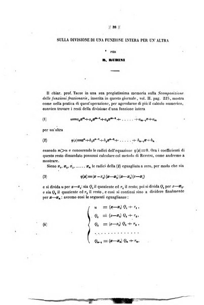 Giornale di matematiche