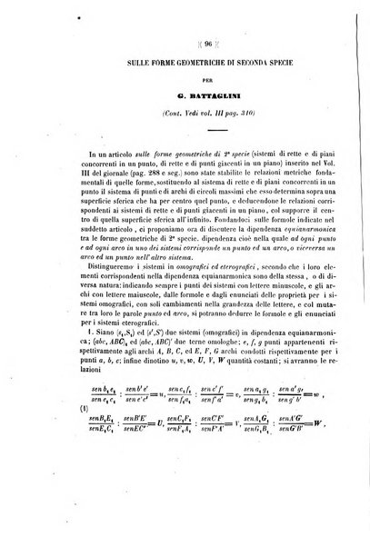 Giornale di matematiche