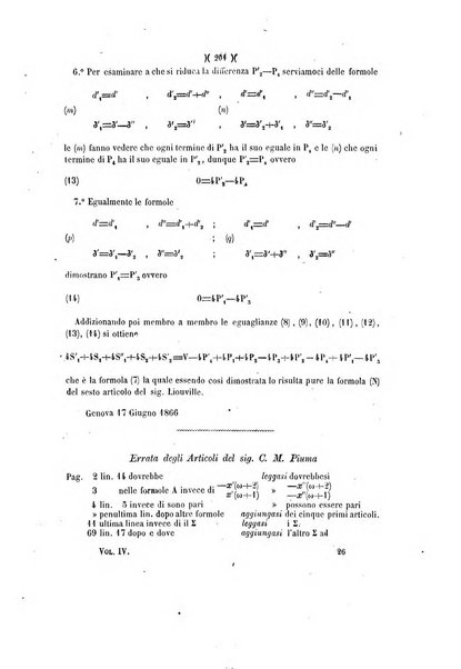 Giornale di matematiche