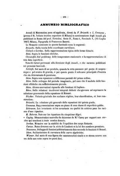 Giornale di matematiche