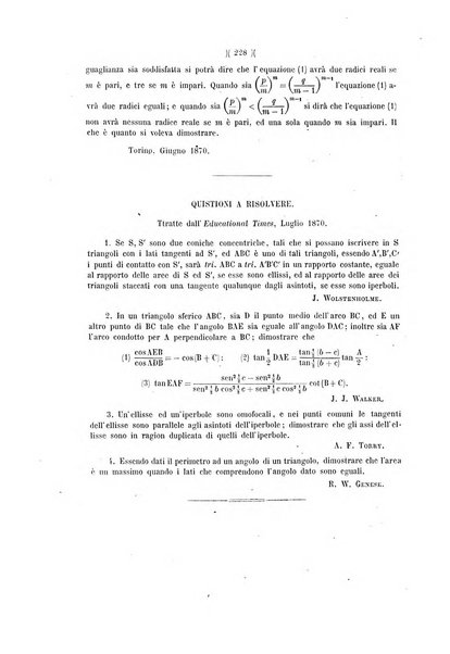 Giornale di matematiche