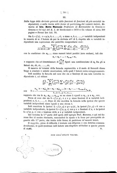 Giornale di matematiche