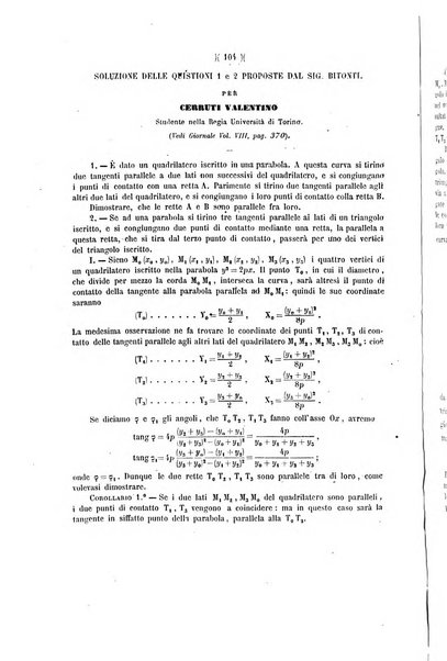 Giornale di matematiche