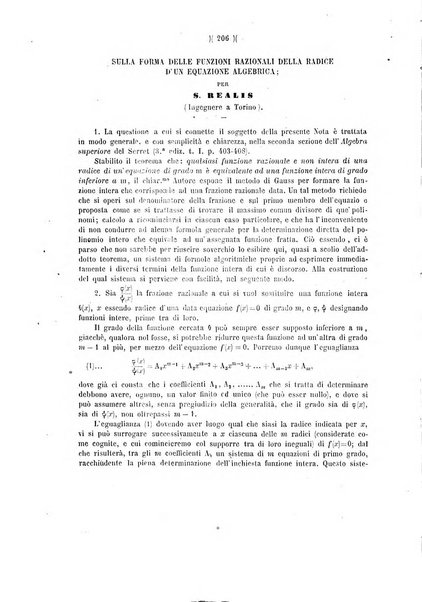 Giornale di matematiche