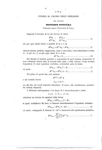 Giornale di matematiche