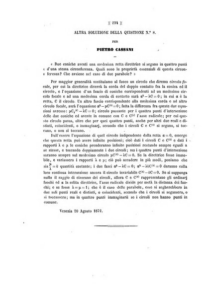 Giornale di matematiche