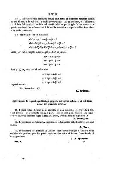 Giornale di matematiche