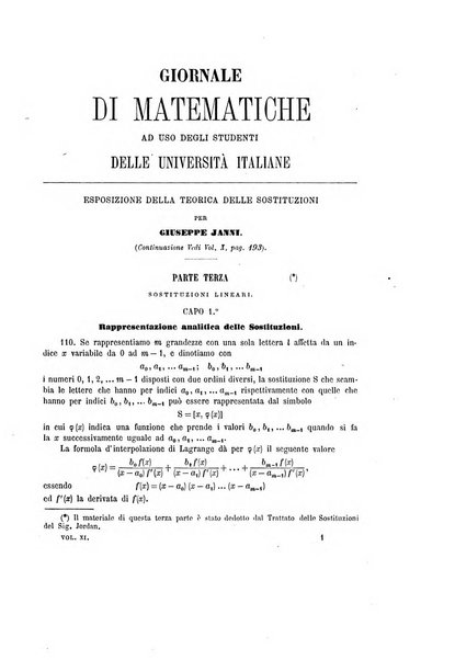 Giornale di matematiche