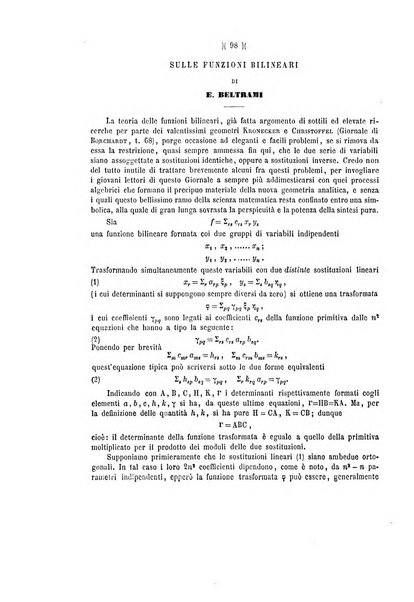 Giornale di matematiche