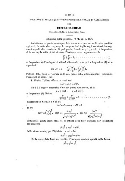 Giornale di matematiche