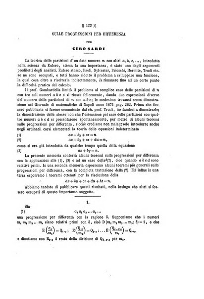 Giornale di matematiche