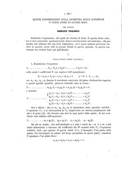 Giornale di matematiche