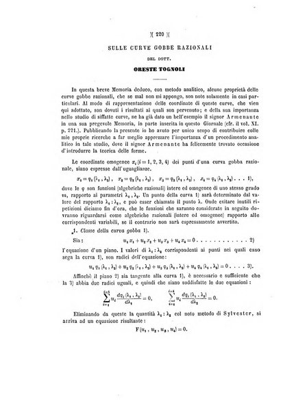 Giornale di matematiche