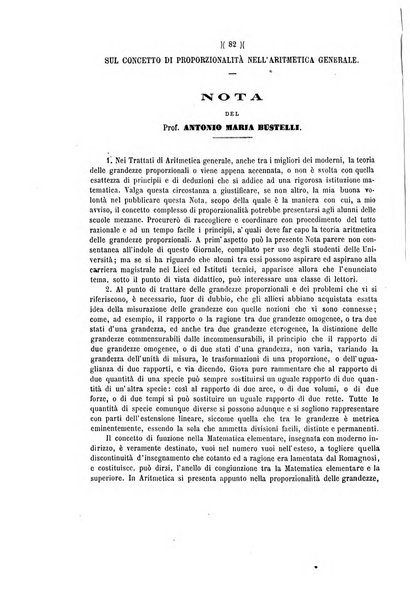 Giornale di matematiche