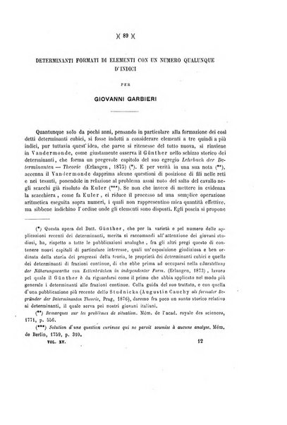 Giornale di matematiche