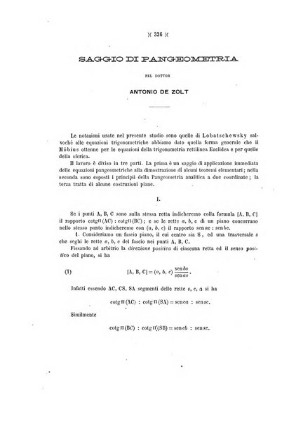 Giornale di matematiche