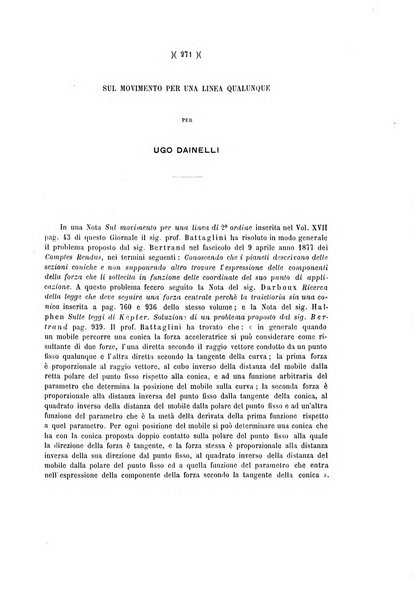 Giornale di matematiche