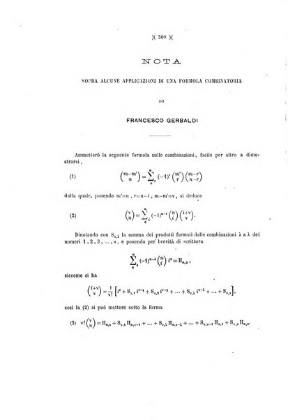 Giornale di matematiche