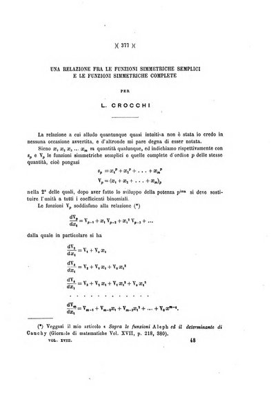 Giornale di matematiche