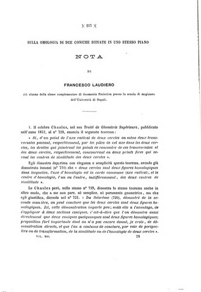 Giornale di matematiche