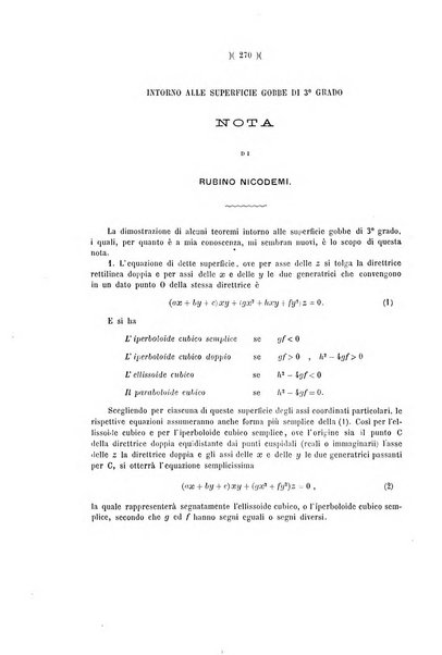 Giornale di matematiche