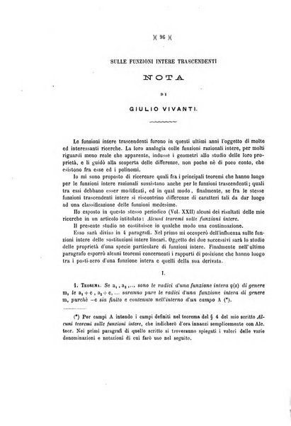 Giornale di matematiche