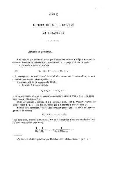 Giornale di matematiche