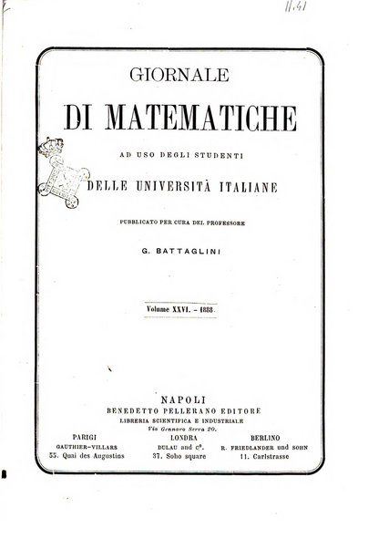 Giornale di matematiche