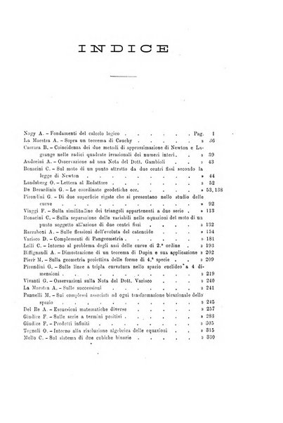 Giornale di matematiche