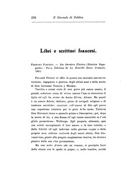 Il giornale di politica e di letteratura