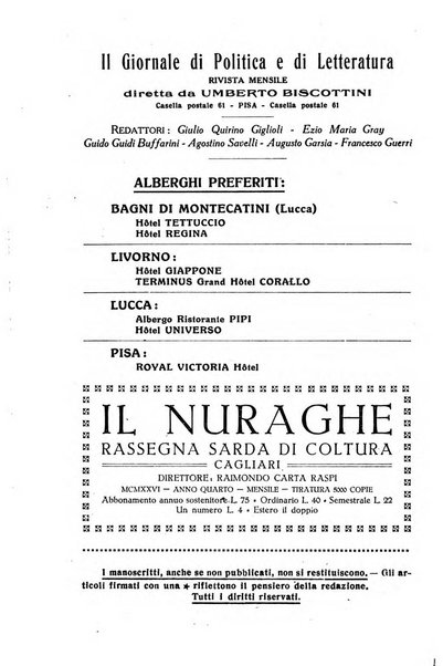 Il giornale di politica e di letteratura