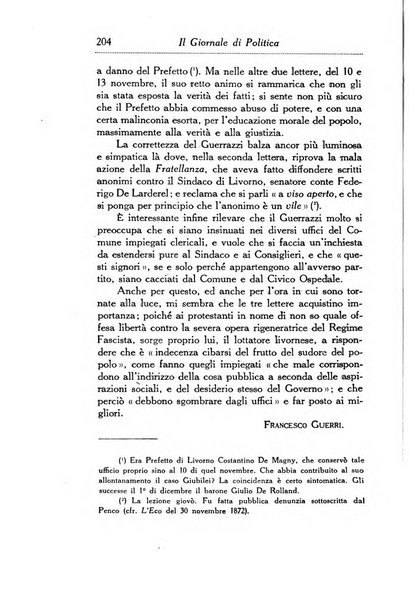 Il giornale di politica e di letteratura