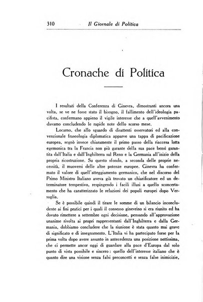 Il giornale di politica e di letteratura