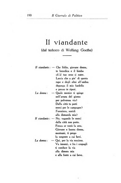 Il giornale di politica e di letteratura