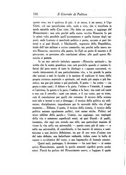 Il giornale di politica e di letteratura