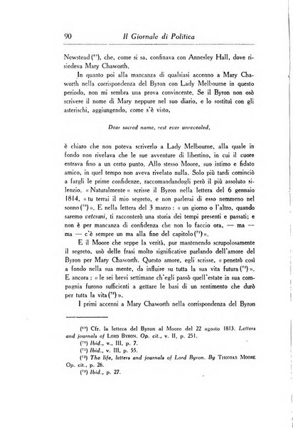 Il giornale di politica e di letteratura